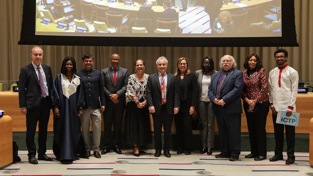 ICTP at the UN