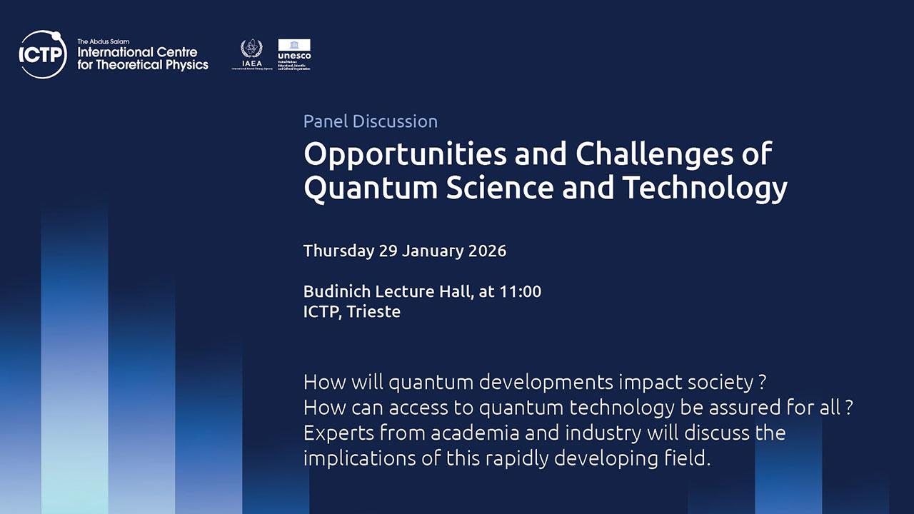 Quantum Roundtable to Launch Salam Centennial    
