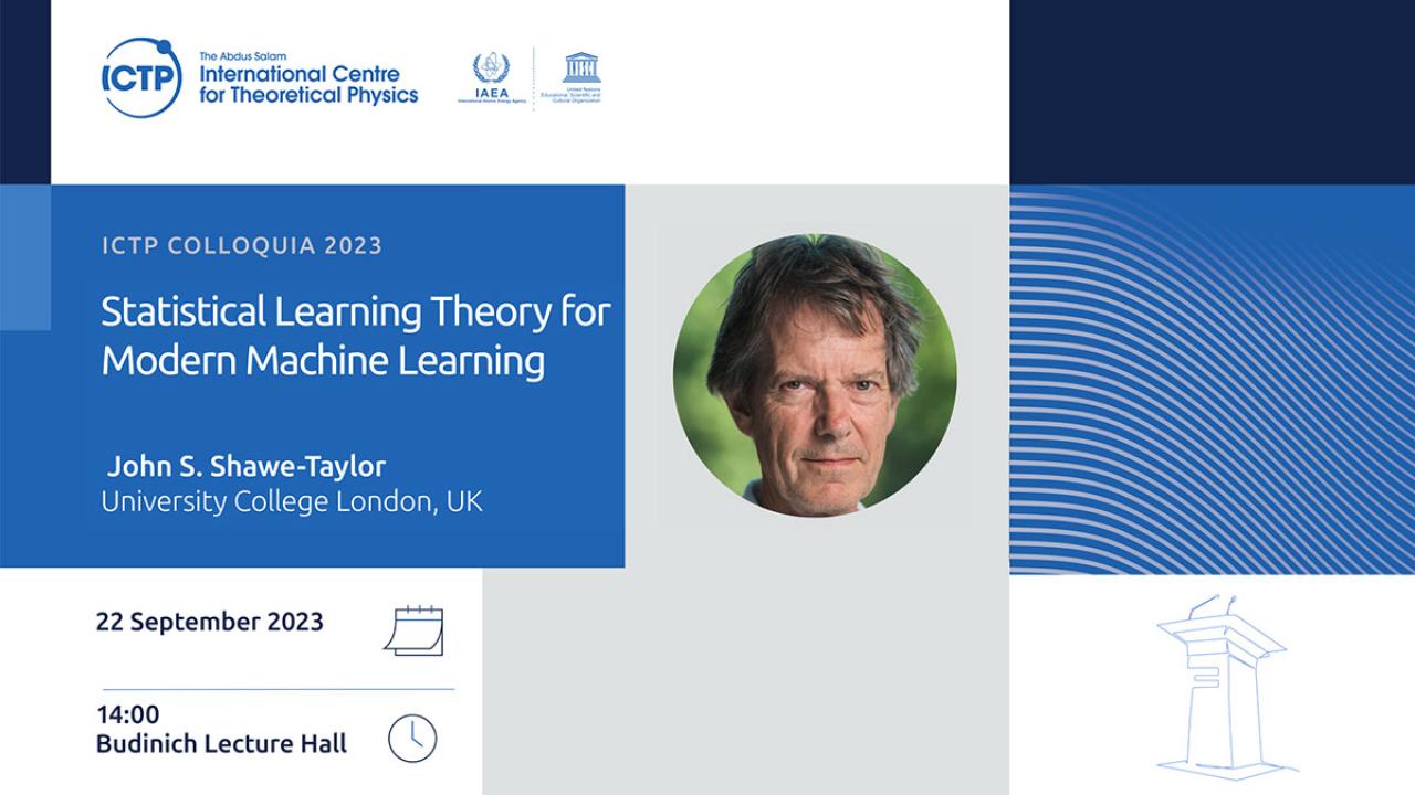 ICTP Colloquium 22 September
