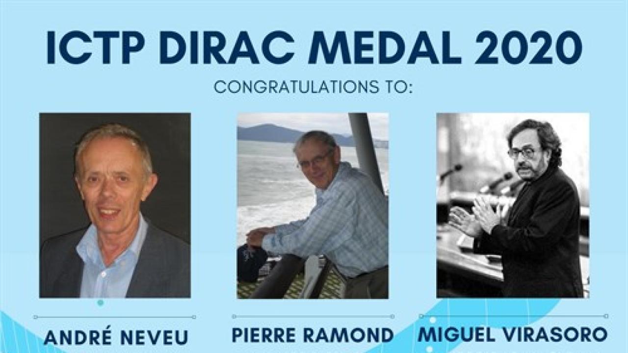 2020 Dirac Medal Winners Announced