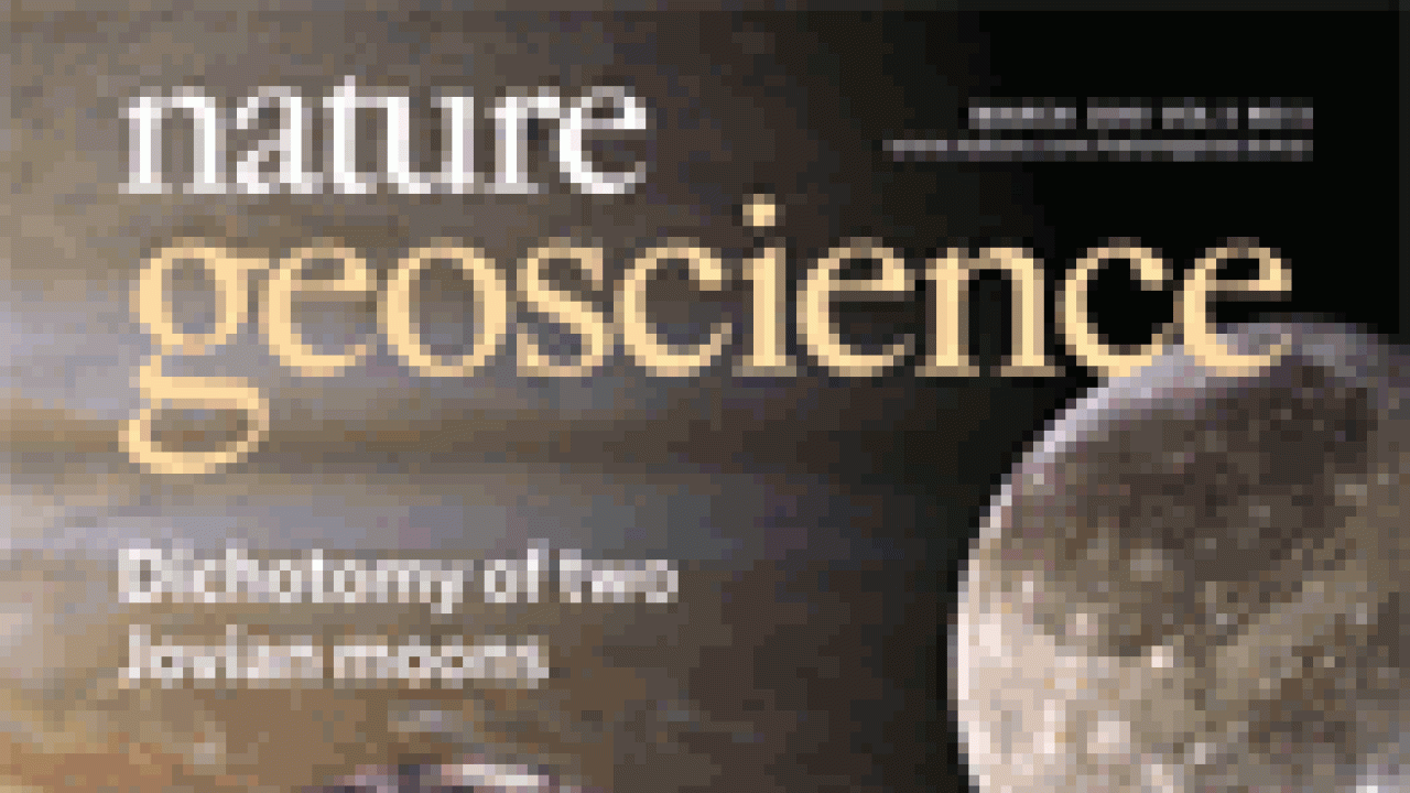 Nature Geoscience Highlight