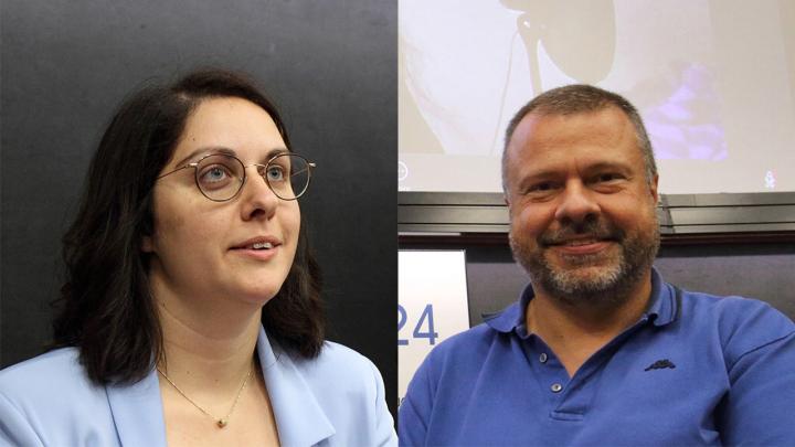 Serafina Di Gioia and Nicola Seriani