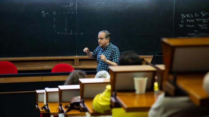 Professor Cumrun Vafa at String Math 2024