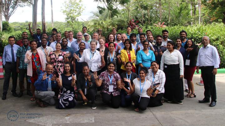 group of conference participants