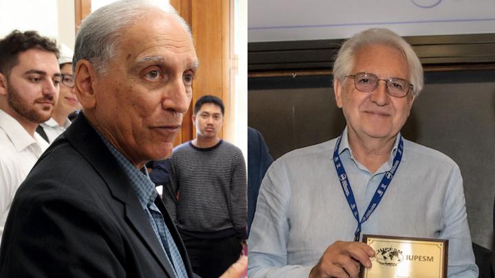 Spirit of Salam 2025 awardees Qaisar Shafi (left) and Renato Padovani