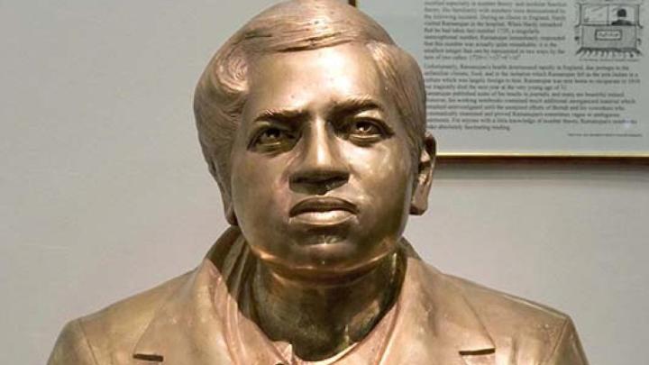 Ramanujan statue