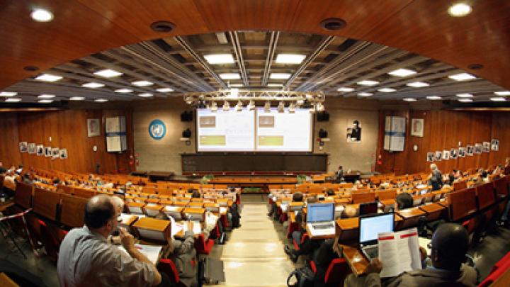 ICTP's Main Lecture Hall, Trieste, Italy