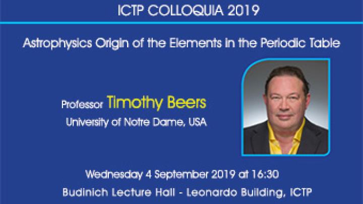 ICTP Colloquium ICTP Colloquium