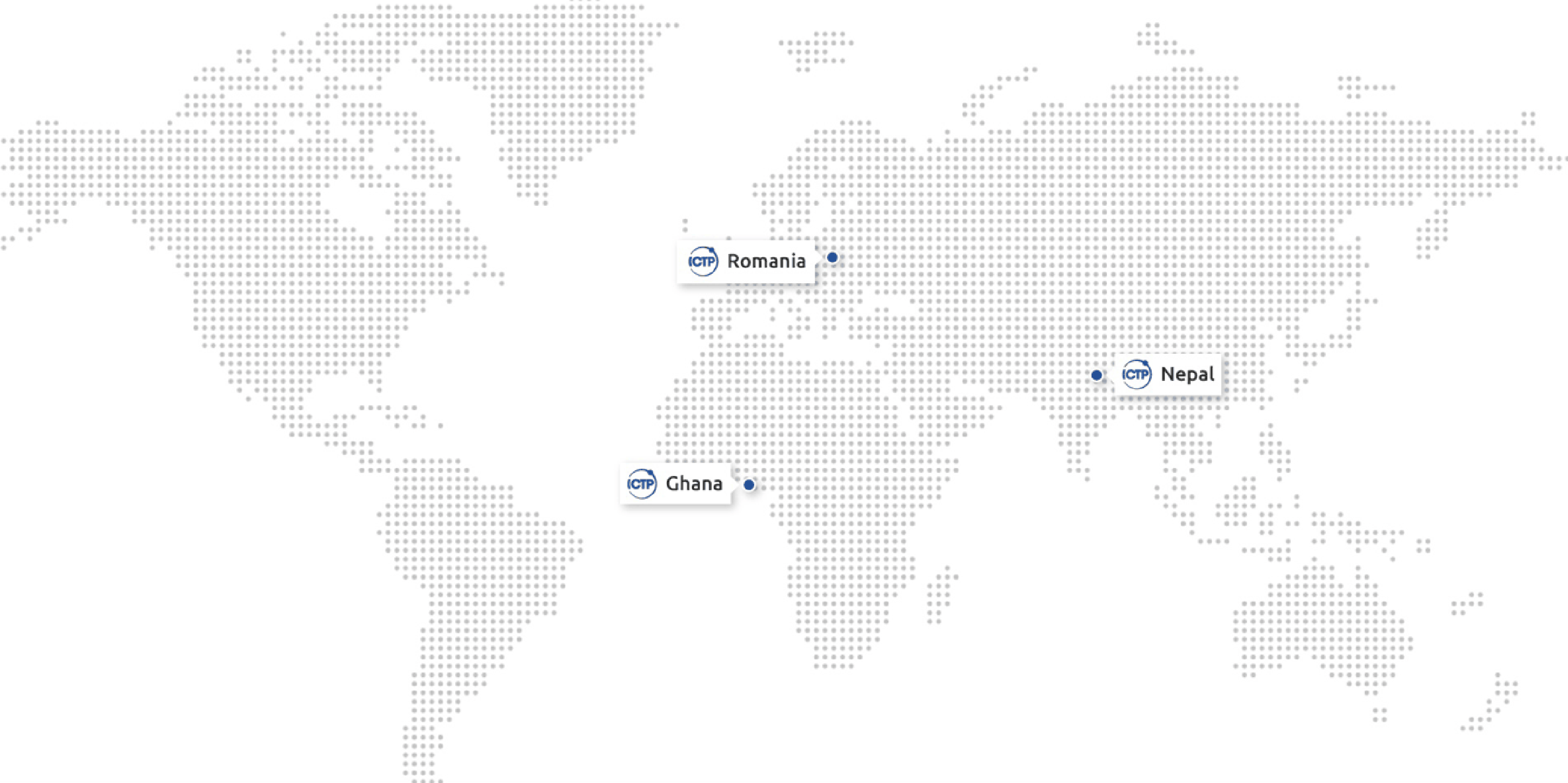 ICTP Research Networks in: Ghana, Nepal and Romania